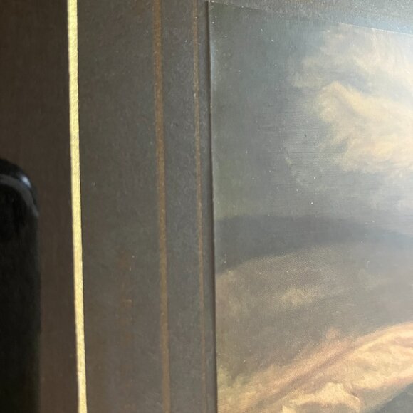 Vintage Framed Picture Elizabethan Woman with Smile - Picture 7 of 7